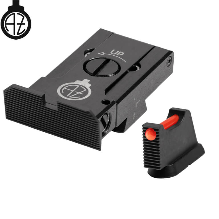 CZ 75B, CZ P-01, CZ 75 SP-01 justerbare sikter | fiberoptikk A