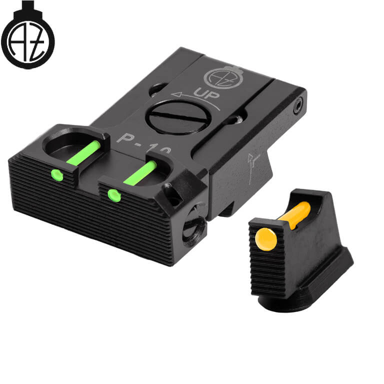 CZ P-10 justerbare sikter | fiberoptisk B