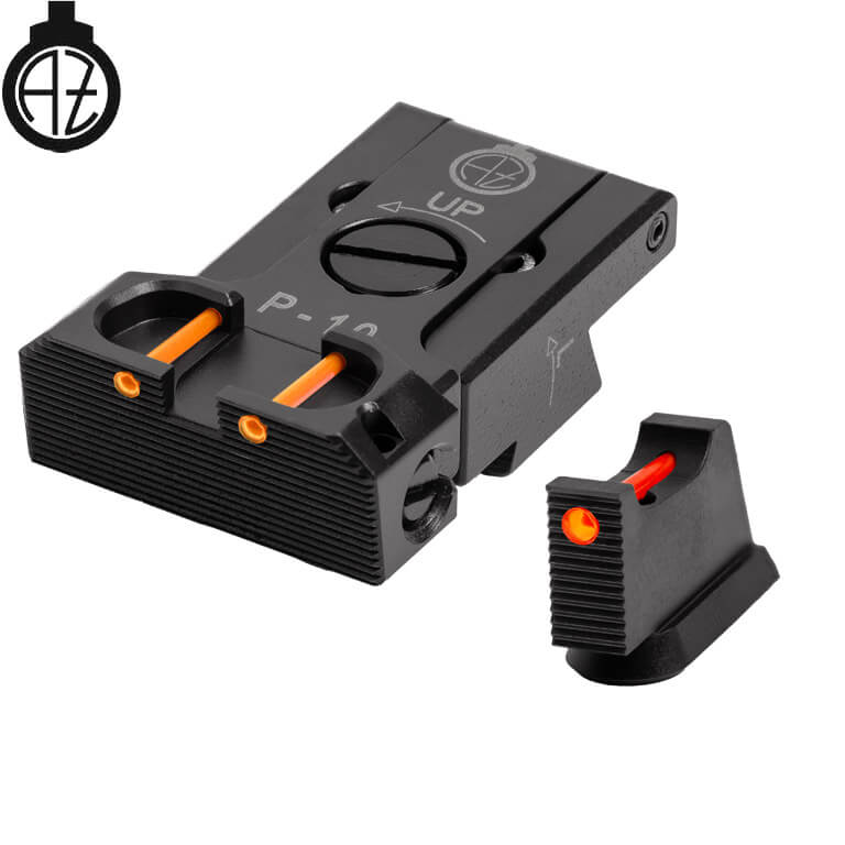 CZ P-10 justerbare sikter | fiberoptisk B