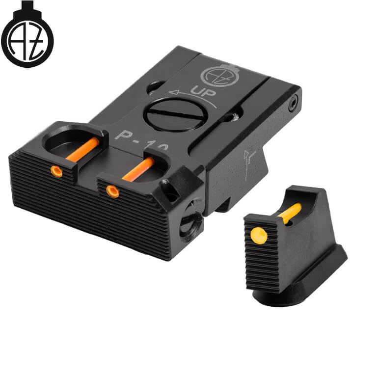 CZ P-10 justerbare sikter | fiberoptisk B