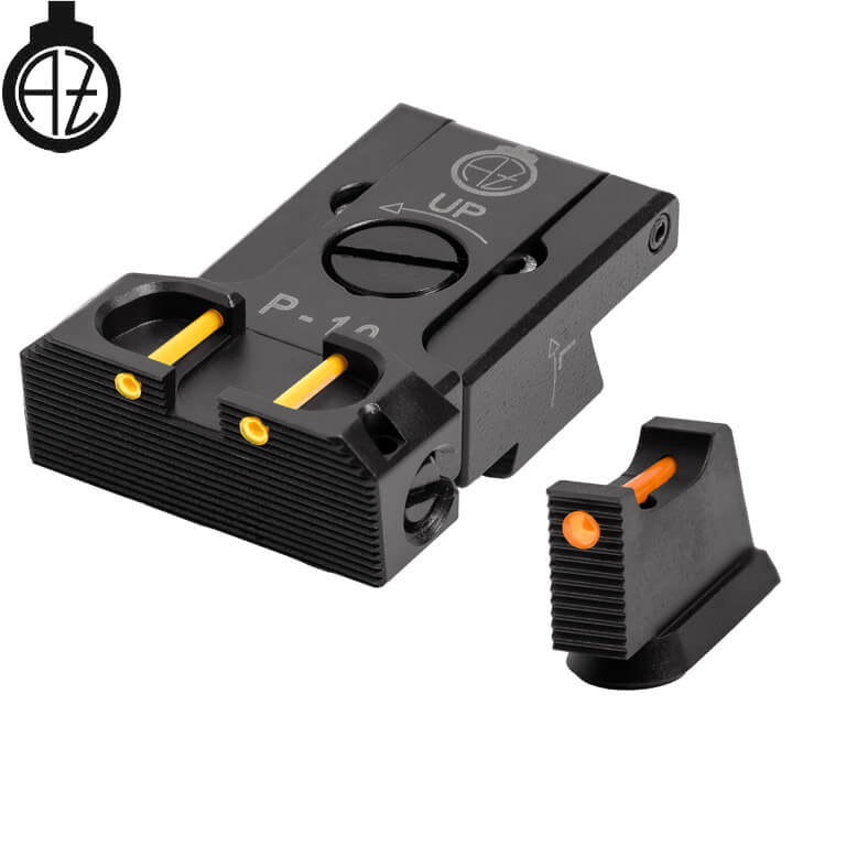 CZ P-10 justerbare sikter | fiberoptisk B