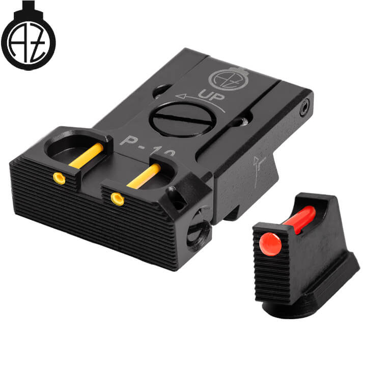 CZ P-10 justerbare sikter | fiberoptisk B