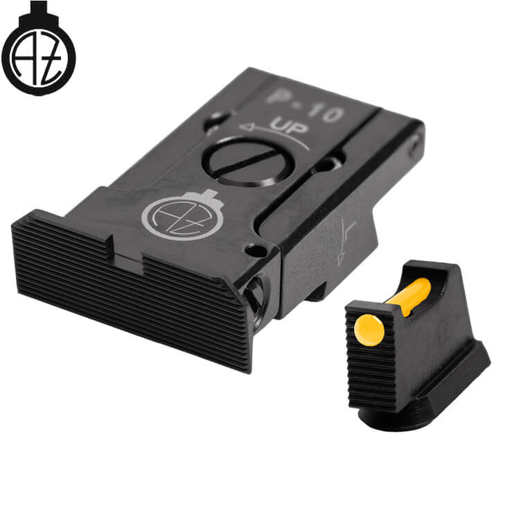 CZ P-10 justerbare sikter | fiberoptisk A