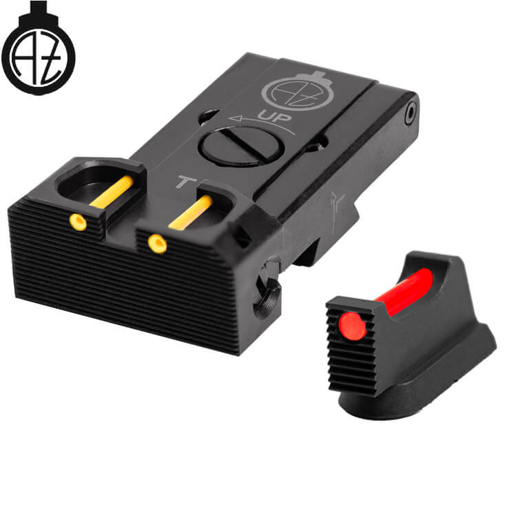 CZ TS 2, CZ TS 1 & CZ Shadow 2 Target justerbare sikter | fiberoptikk B