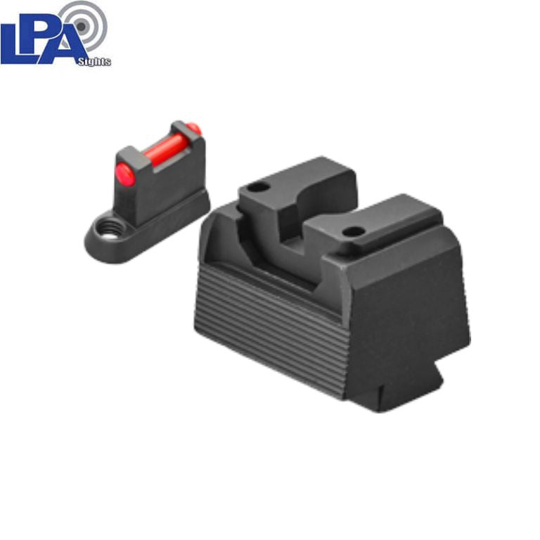 CZ P-10 Optics Ready semi-adjustable sight set | with fiber optics type A