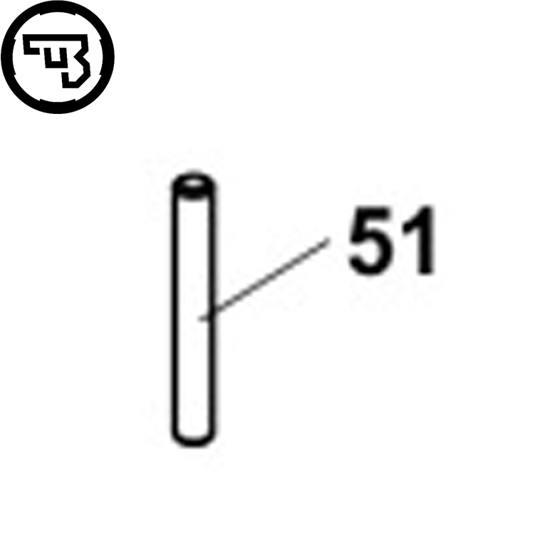 CZ Shadow 2, CZ 75B, CZ 75 SP-01 Shadow, CZ P-07 & P-09 utdragerpinne | del #51