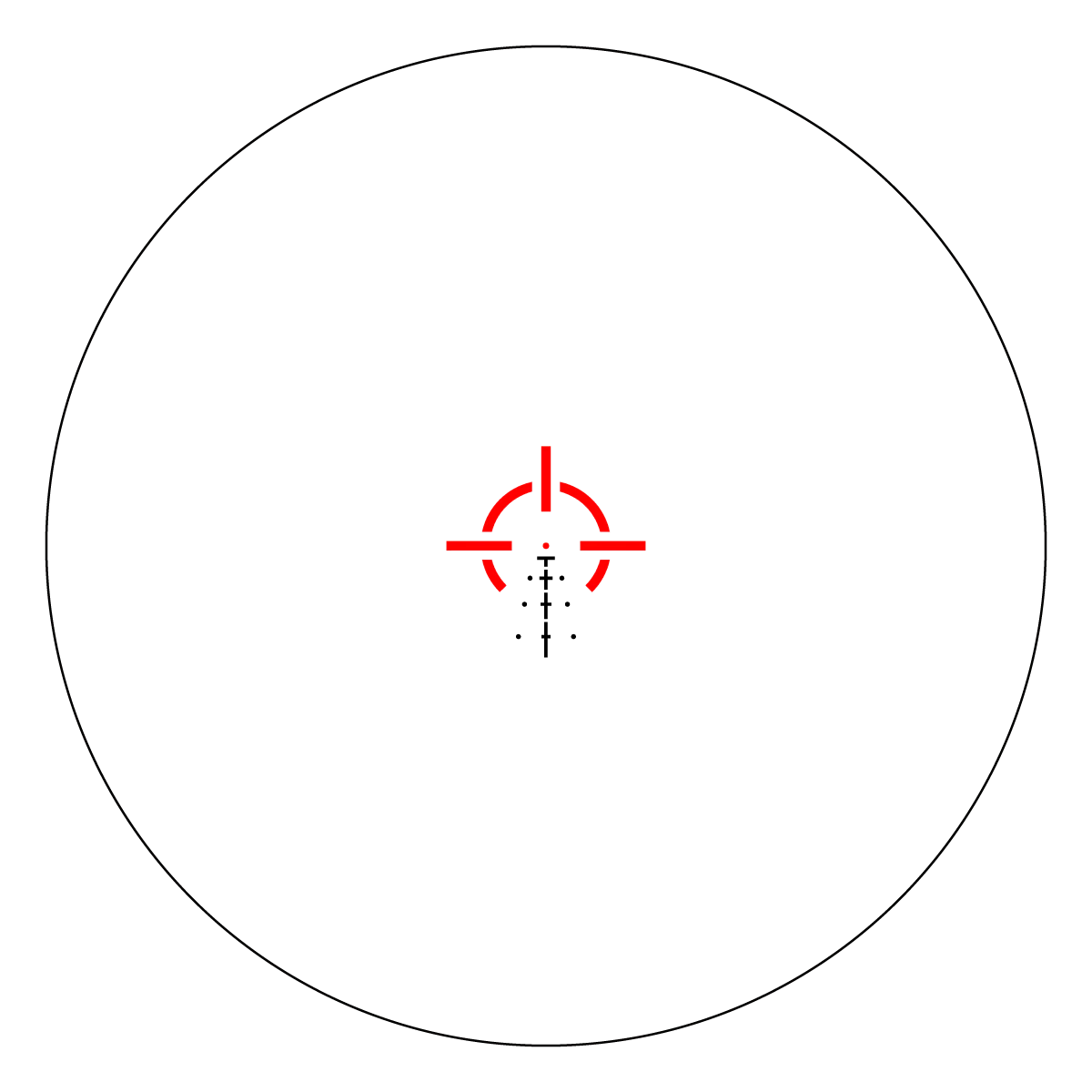 Vector Optics Paragon 4x24 ultrakompakt prisme kikkertsikte rifle scope Vector Optics