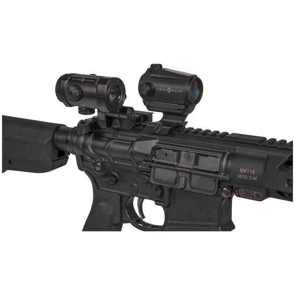 Sightmark XTM-3 3xMagnifier med LQD flip to side mount