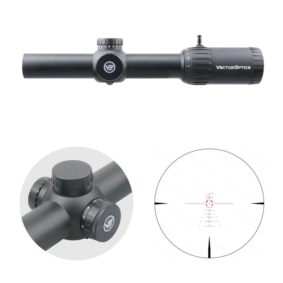 Vector Optics Constantine 1-10x24 SFP kikkertsikte