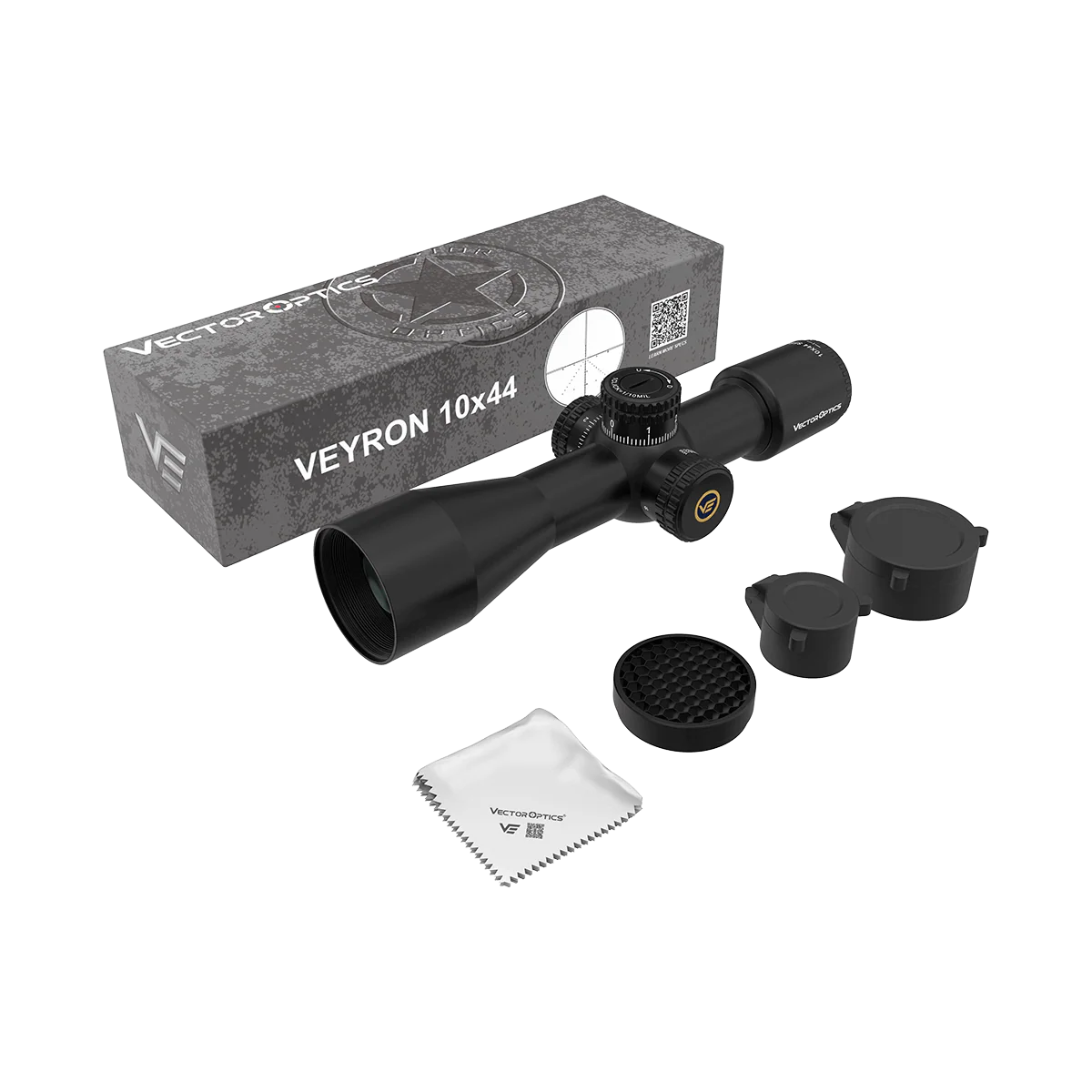 Vector Optics Veyron 10x44 SFP kompakt kikkertsikte Vector Optics