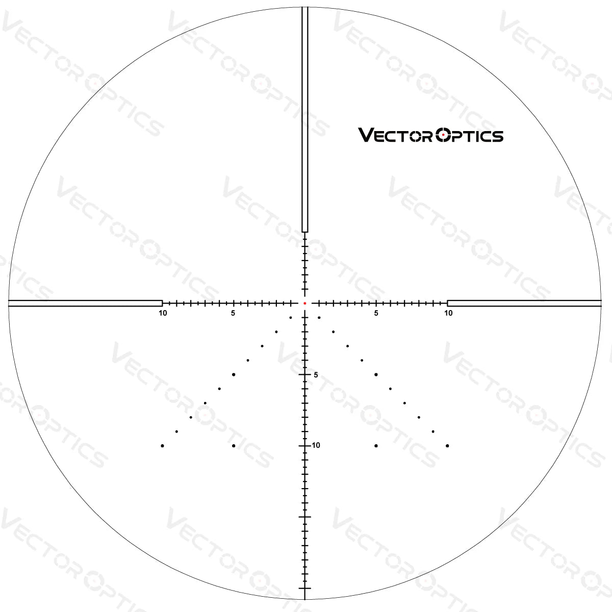 Vector Optics Veyron 6-24x44 IR First Focal Plane opplyst kikkertsikte Vector Optics