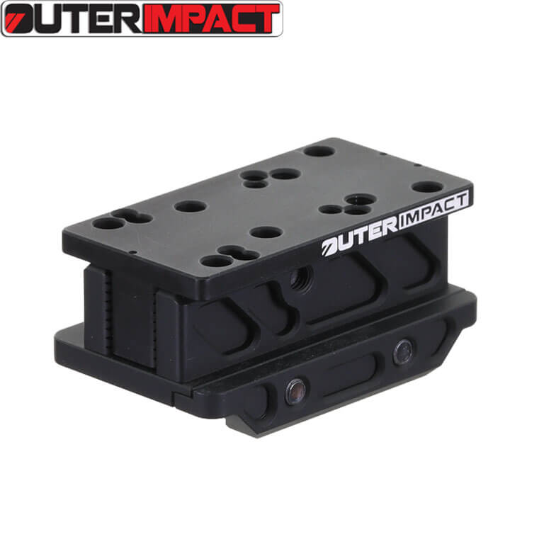 CZ Scorpion, CZ Bren 2 justerbar co-witness rødpunktsiktemontasje | MRA footprint