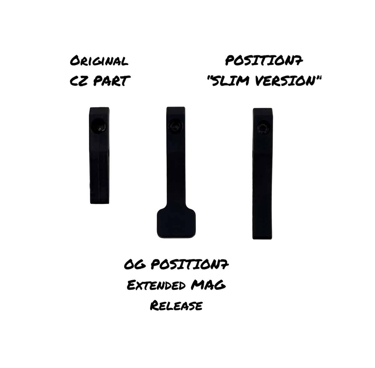 CZ 457 forlenget alu magasinutløser
