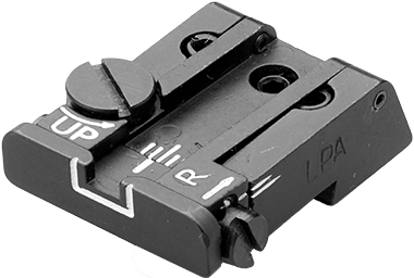 CZ P-10 justerbart baksikte | hvite linjer