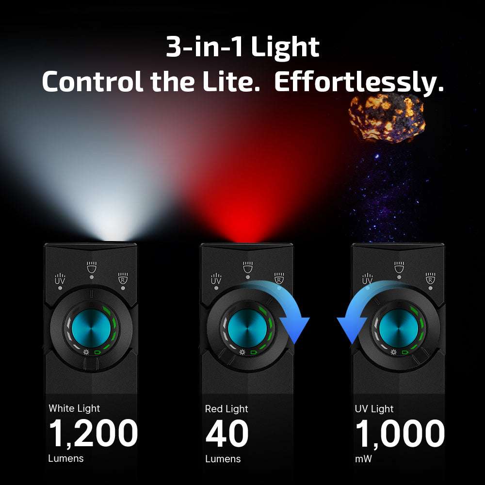 Olight ArkPro Lite | flat 3-in-1 EDC lykt | 1.200 lm