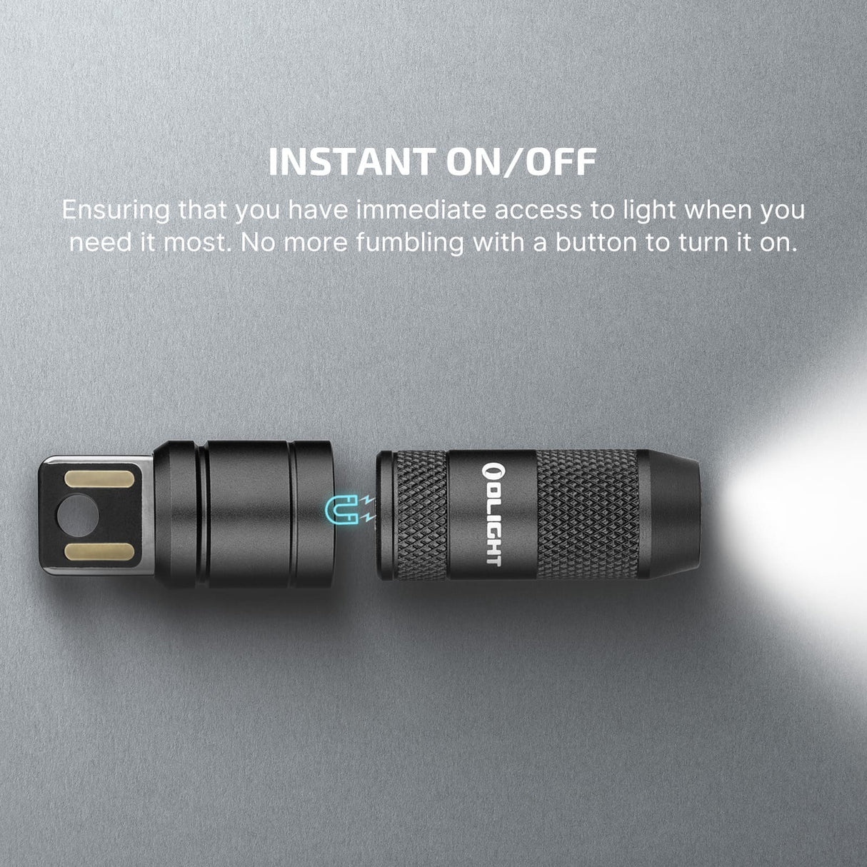 Olight imini 2 | mini oppladbar nøkkelringlykt | 50 lm
