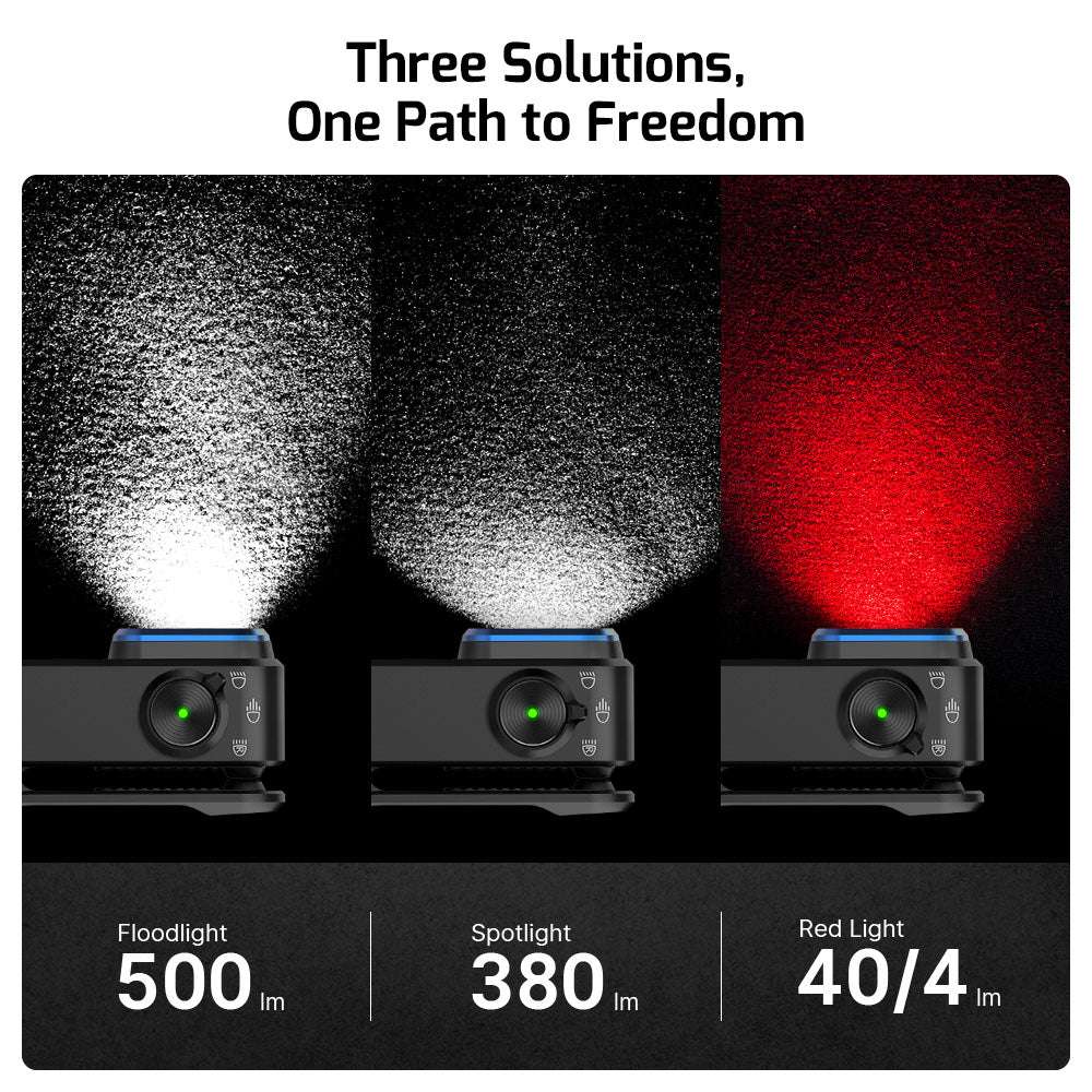 Olight Oclip Pro | multifunksjonell clip lykt | 500 lm