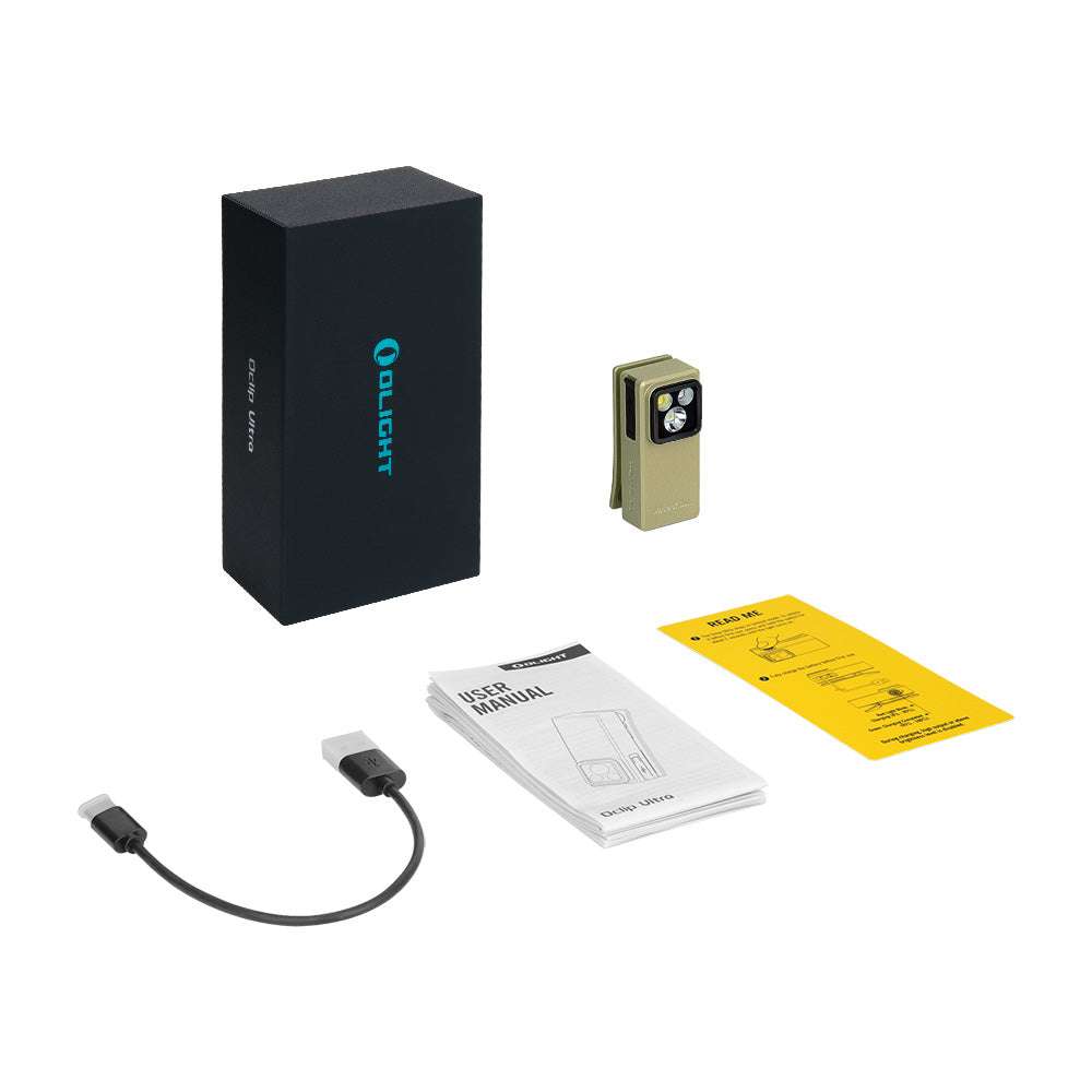 Olight Oclip Ultra | 3-i-1 clip-on EDC-lykt | 530 lm