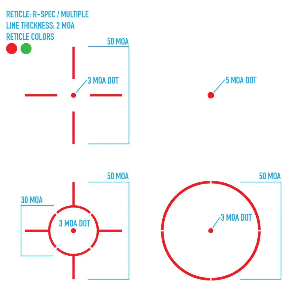 Sightmark Ultra Shot R-Spec Reflex Sight rødpunktsikte Sightmark