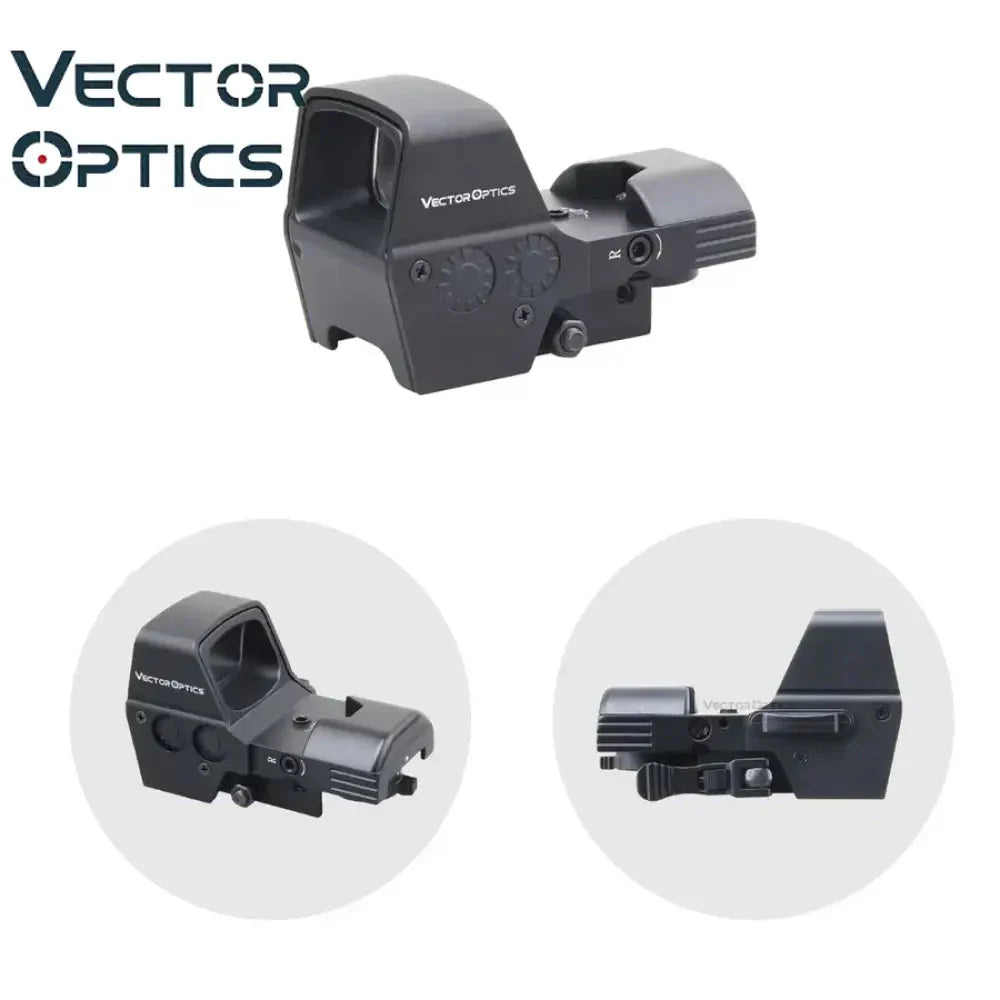 Vector Optics Omega 23x33 Fire Retikkel Reflexsikte rødpunktsikte Vector Optics