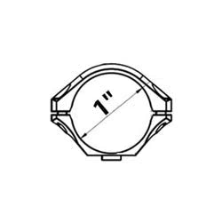 Riflesikter med 1 tomme diameter [25,4 mm]
