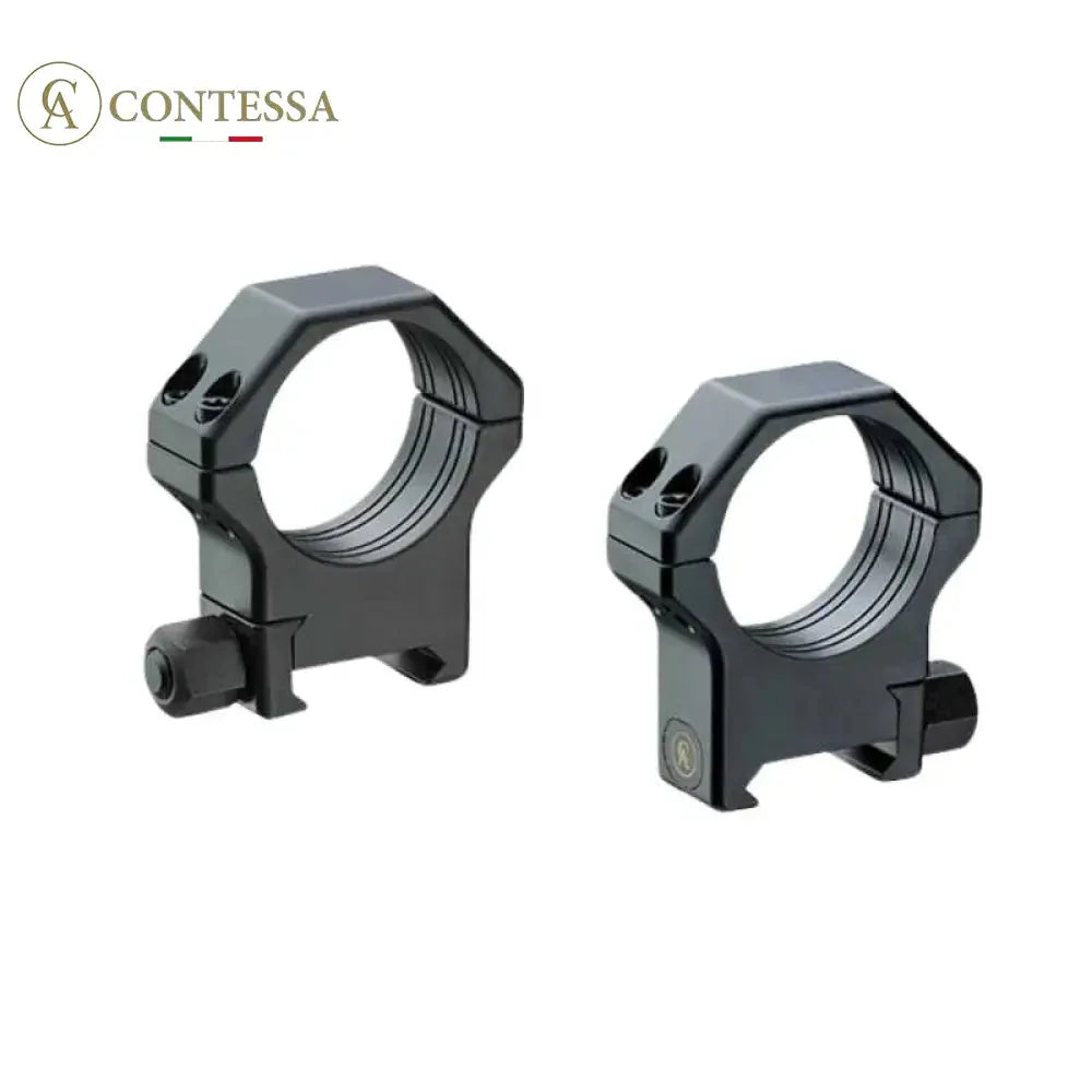 30mm kikkertsikteringer | Picatinny-skinne med skrueknapp Contessa