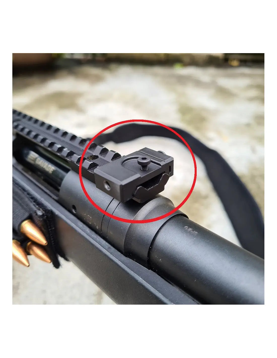 CZ 457, CZ 600 ekstern montering for miragebånd 