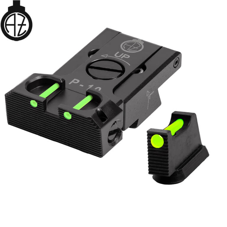 CZ P-10 justerbare sikter | fiberoptisk B 