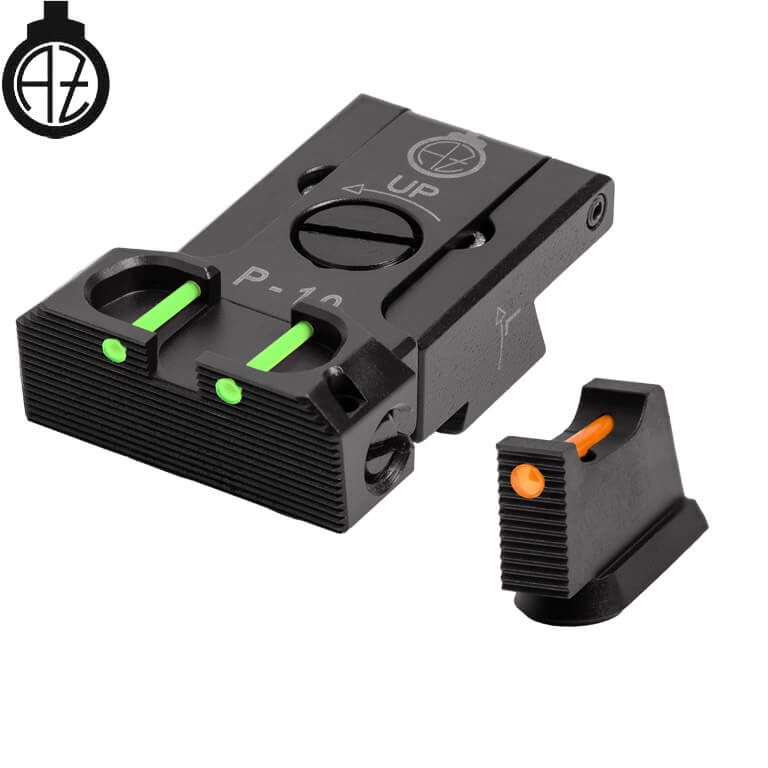CZ P-10 justerbare sikter | fiberoptisk B 