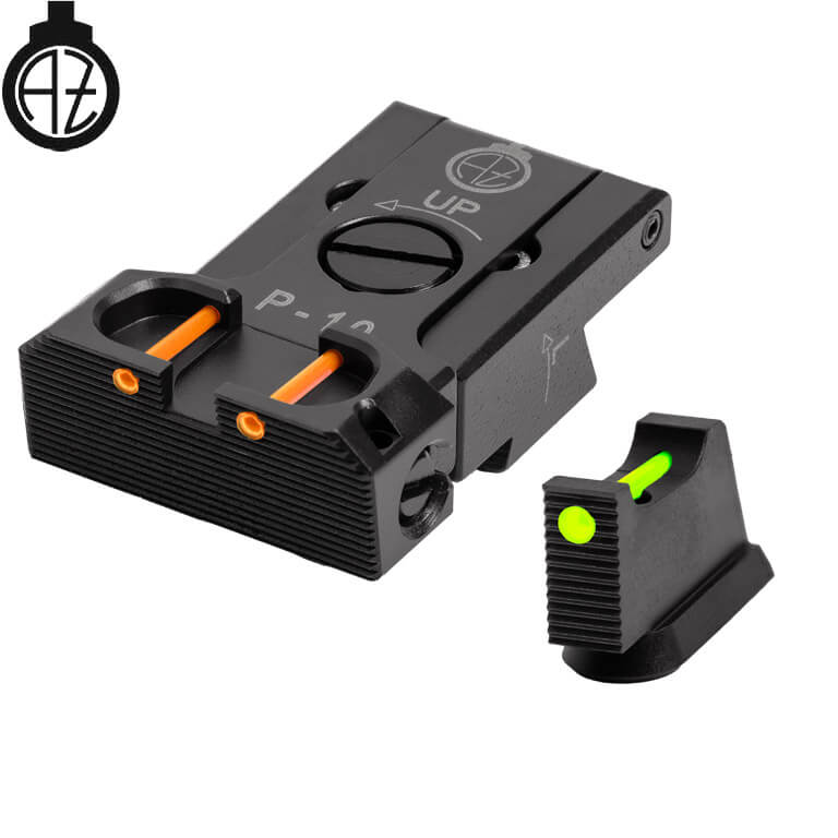 CZ P-10 justerbare sikter | fiberoptisk B 