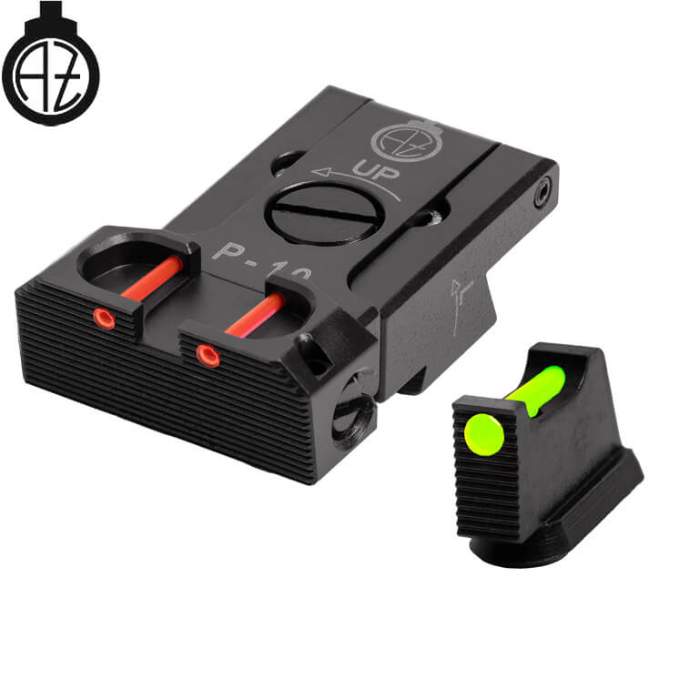 CZ P-10 justerbare sikter | fiberoptisk B 