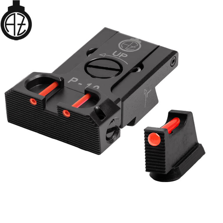 CZ P-10 justerbare sikter | fiberoptisk B 