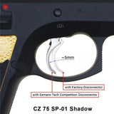 CZ Shadow 2, CZ 75 SP-01 Shadow messing konkurranse frakobler