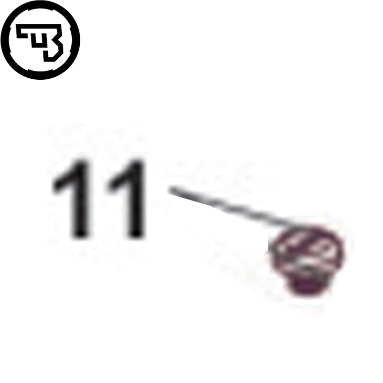 CZ 457 baksikte base skrue | del #11