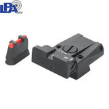 CZ 75B, CZ P-01, CZ 75 SP-01 fullt justerbart siktesett med fiberoptikk LPA | type A