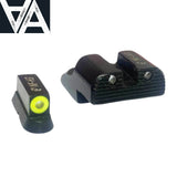 CZ 75B & SP-01, CZ 75 P-01 & Compact , CZ 85 & 97 tritium natt sikter | type B