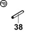 CZ Bren 2 pinne for kolbebase | del #38