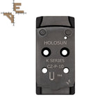 CZ P-10 adapterplate | Holosun K-series footprint Evo Arms