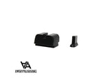 CZ P-10 Optics Ready CoWitness høye sikter | rillet 