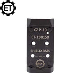 CZ P-10 OR adapterplate | Shield RMS, SMS