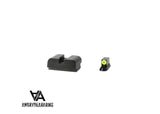 CZ P-10 Optics Ready tritium natt sikter | Lav