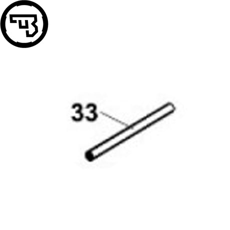 CZ P-10 bakre stropp-pinne | del #33