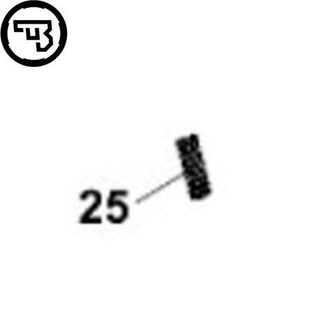 CZ P-10 demonteringsplatefjær | del #25