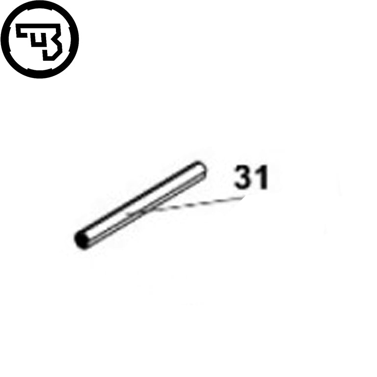 CZ P-10 innsats baksikte spiralfjærstift | del #31