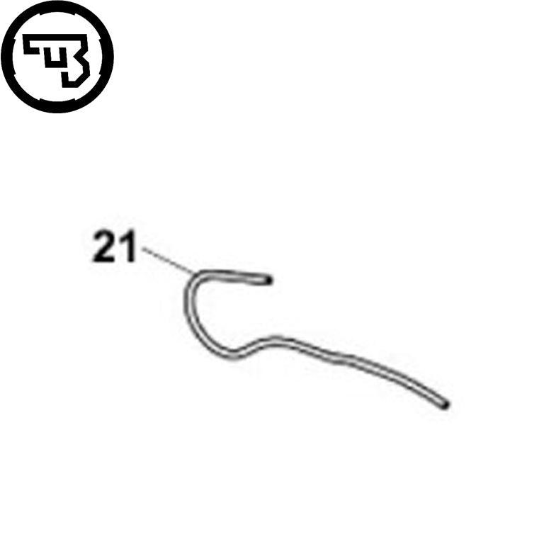 CZ P-10 sleidestoppfjær | del #21