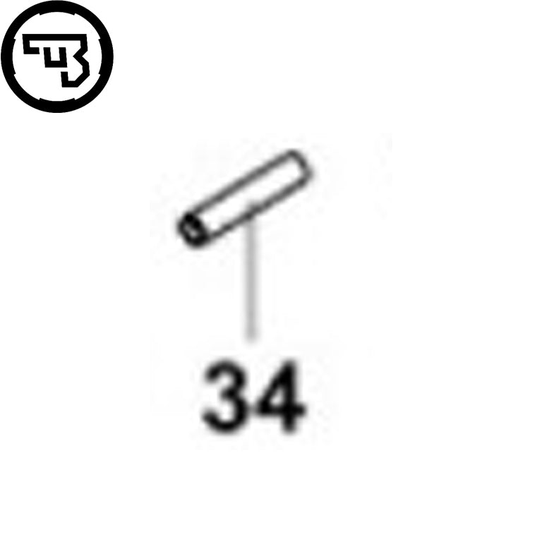 CZ P-10 avtrekkersikringsstift | del #34