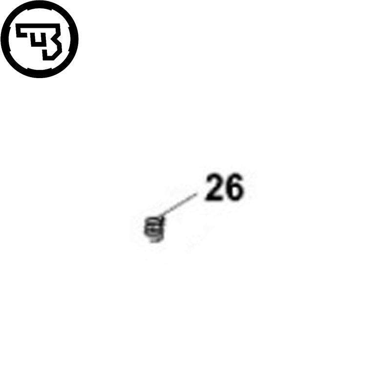 CZ P-10 avtrekkersikringsfjær | del #26