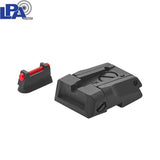 CZ Shadow 2, CZ 75 SP-01 Shadow fullt justerbart siktesett med fiberoptikk LPA | type A