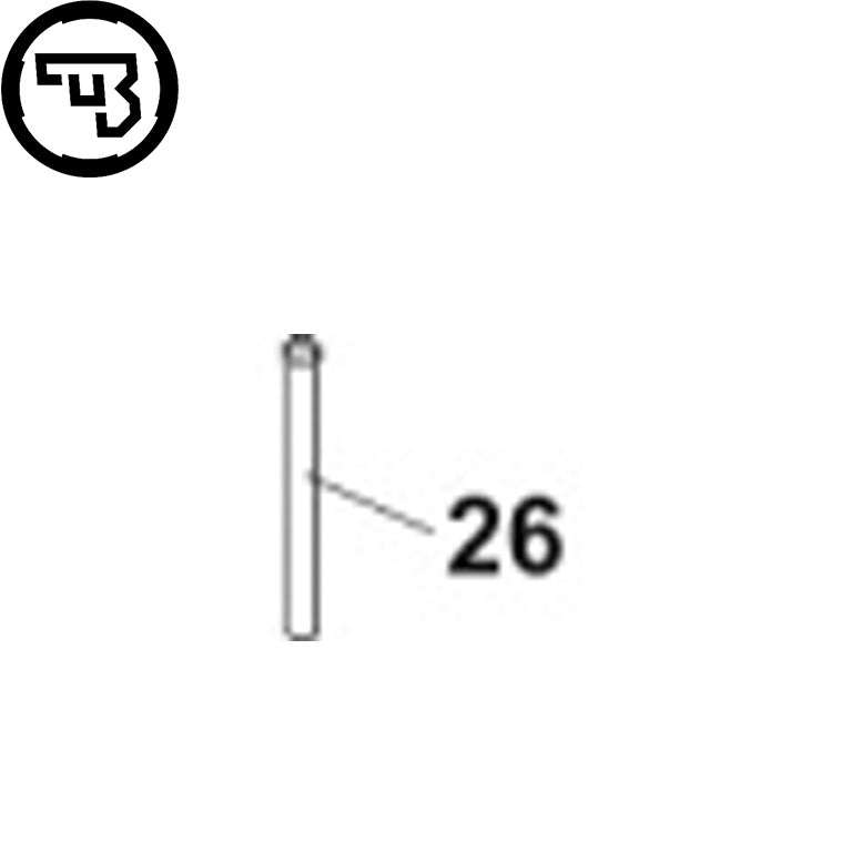 CZ Scorpion Evo utdragerpinne | del #26