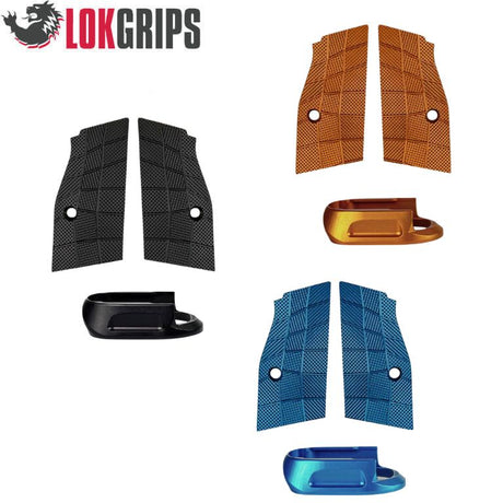 CZ Shadow 2 Compact & Carry korte alu grepplater & alu magasinbrønn | Gridlok